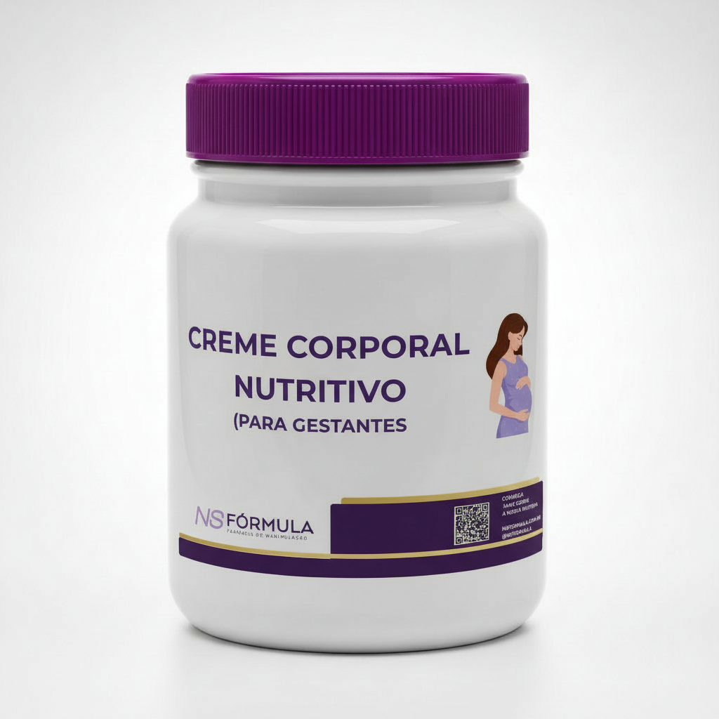 Creme nutritivo gestantes